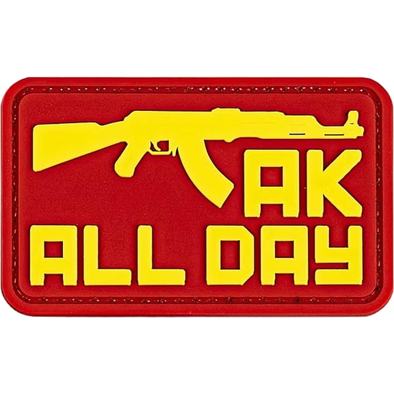 Merica Life AK All Day PVC Morale Patch