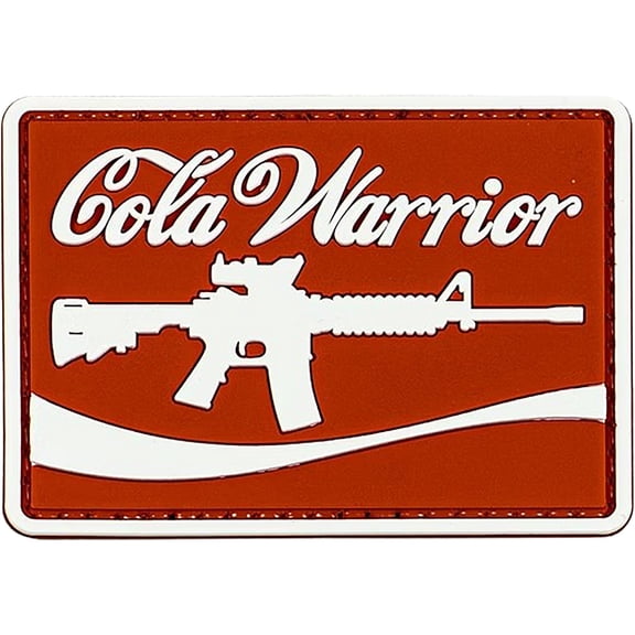 Merica Life Cola Warrior PVC Morale Patch