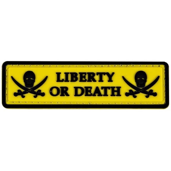Merica Life Liberty Or Death Patch, 3.25 x 1