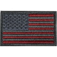 thumbnail image 1 of Merica Life Silver US Flag Forward Morale Patch, 1 of 2