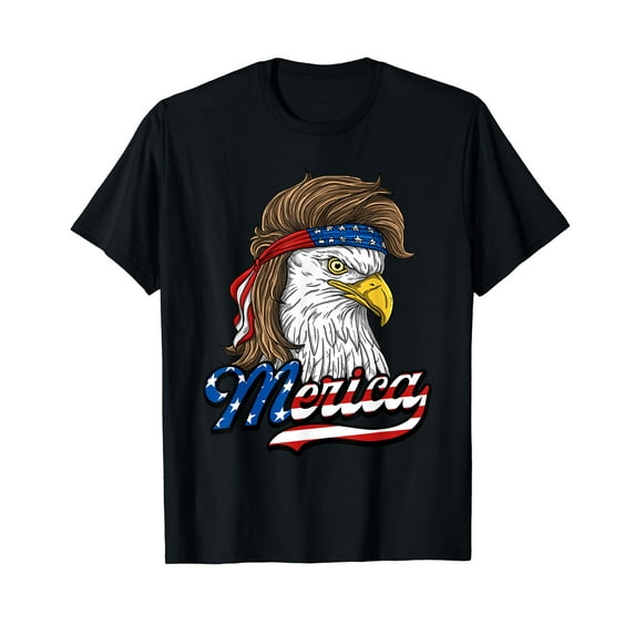 Merica - Patriotic USA Eagle Of Freedom - 4th of July T-Shirt