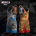 thumbnail image 1 of Merica - Red/Gold and Blue/Silver Reversible Singlet, 1 of 7