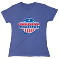 thumbnail image 1 of Merica Sarcastic Adult Humor Political Sarcastic Humor Novelty Funny Women's Casual Tees, 1 of 3
