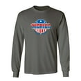 thumbnail image 1 of Merica Sarcastic Novelty Gift Idea Adult Humor Funny Men's Long Sleeve Shirts, 1 of 3