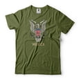 thumbnail image 1 of Merica Shirt American Eagle Shirt Patriotic Gift Freedom Eagle Tee American Gifts 4th Of July Shirt (X-Large Military Green), 1 of 6