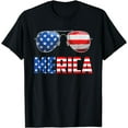 thumbnail image 1 of Merica Sunglasses 4th of July For Men Women kids US T-Shirt, 1 of 4