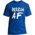 thumbnail image 1 of Merican AF Adult T-Shirt Royal (S), 1 of 4