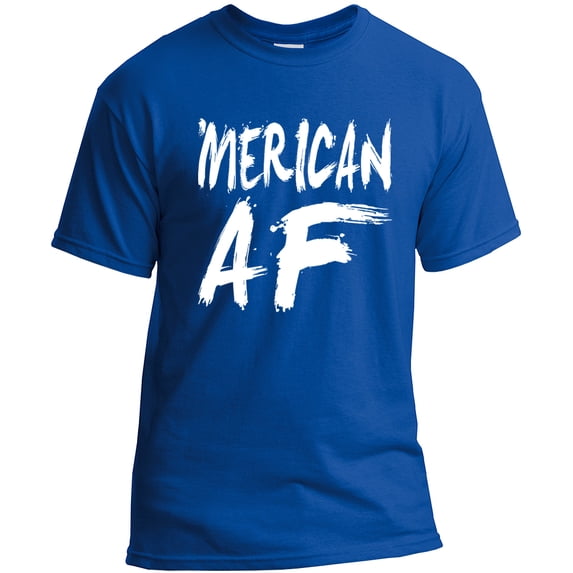 Merican AF Adult T-Shirt Royal (S)