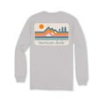 thumbnail image 1 of Merican Dude - Mountain Sun - Adult Long Sleeve X-Large, 1 of 3