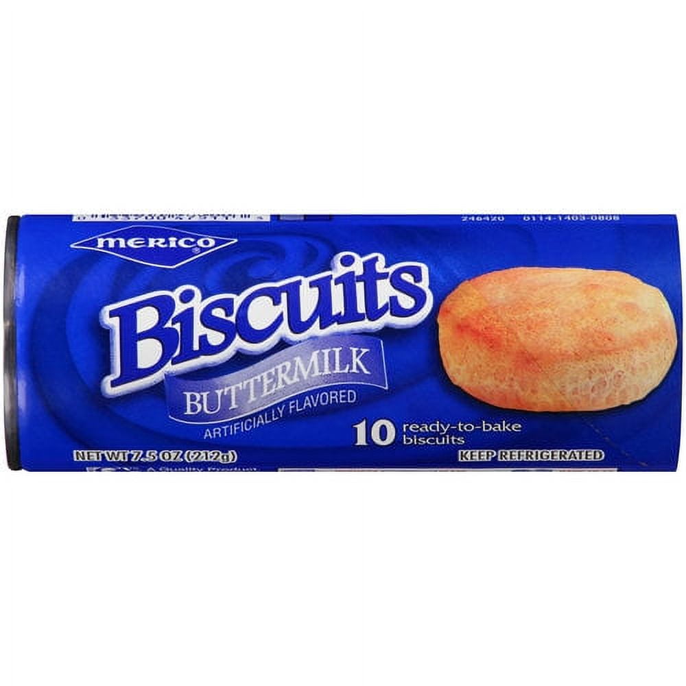 Merico Ready To Bake Buttermilk Biscuits, 7.5 Oz., 10 Count