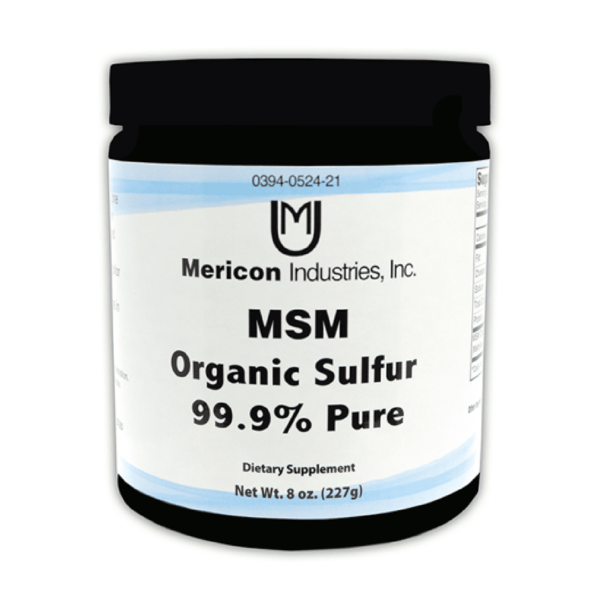Mericon Industries MSM Organic Sulfur Powder MSM Supplement for