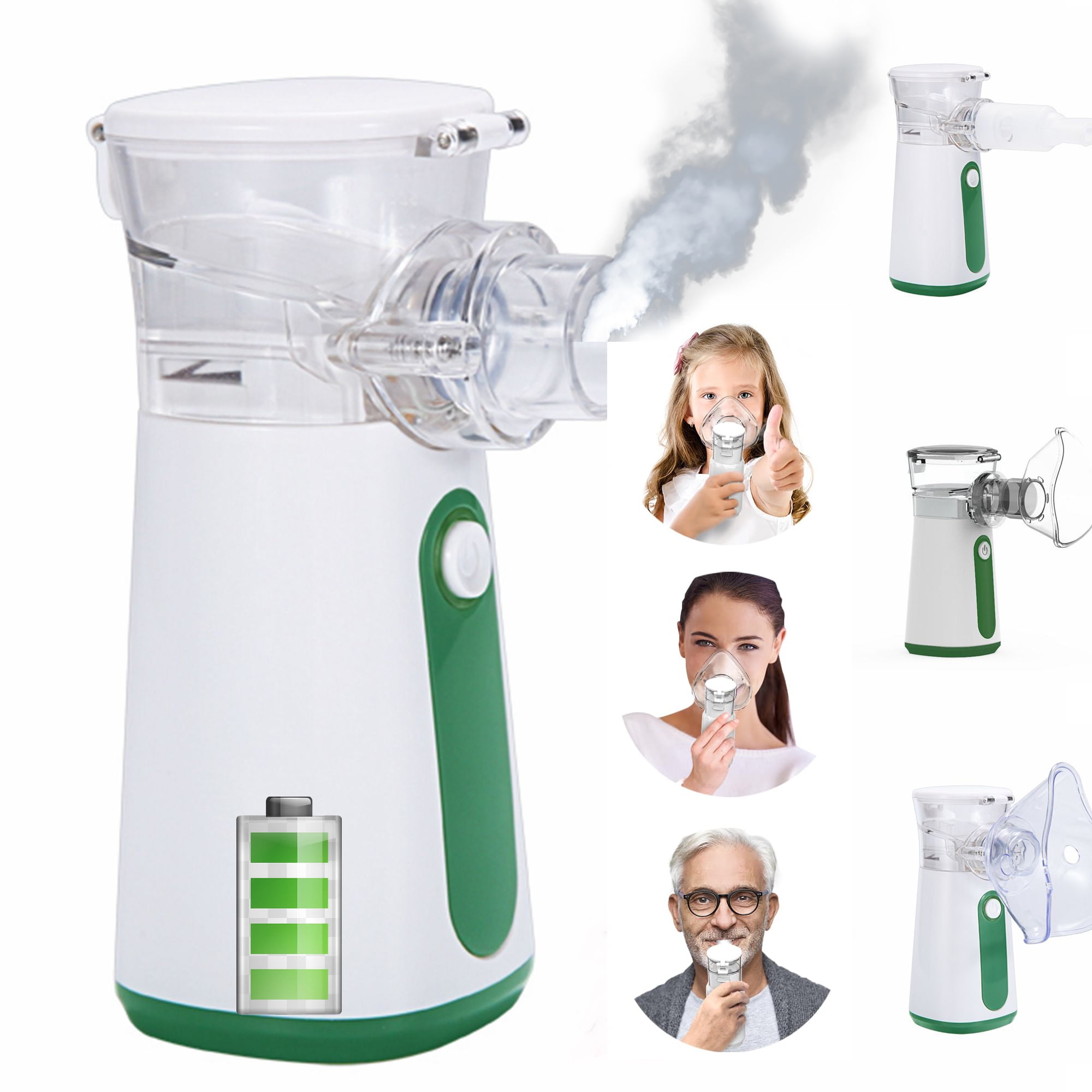 Mericonn Portable Humidifiers Machine with 3 Atomization Modes Dark