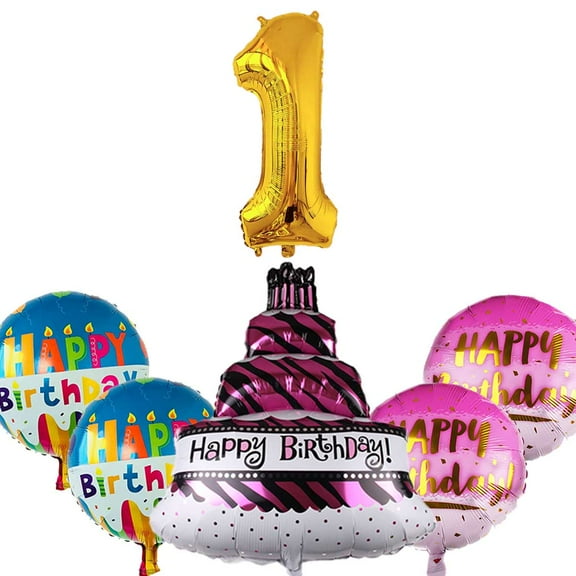 Merida Brave Princess Balloons Party Supplies 1st Big Number Decorations Decor Kit Birthday