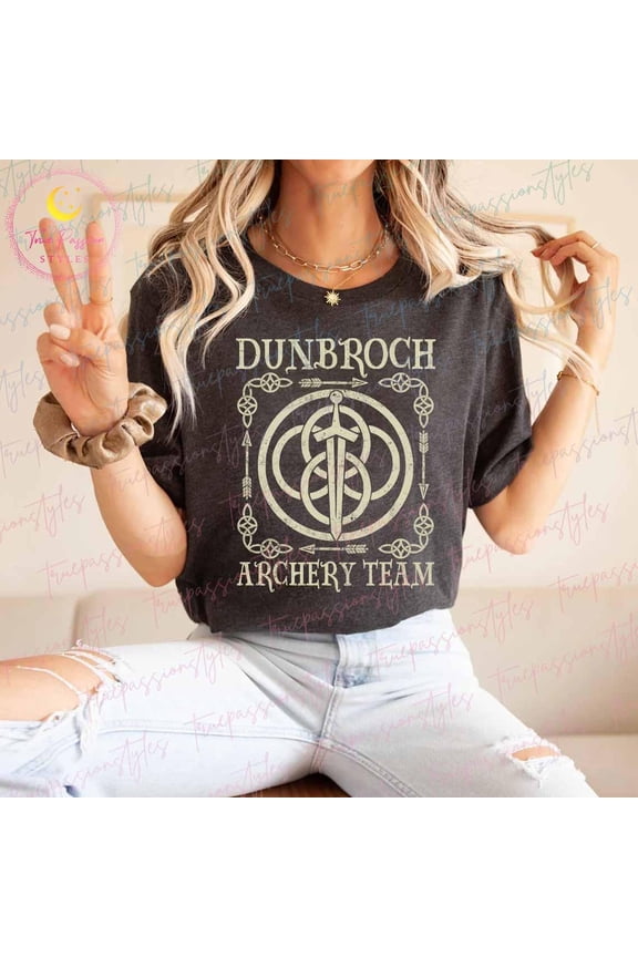 Merida Brave Shirt, Dunbroch Archery Team Shirt, Long Sleeve, T-Shirt, T-Shirt E7242, F2388