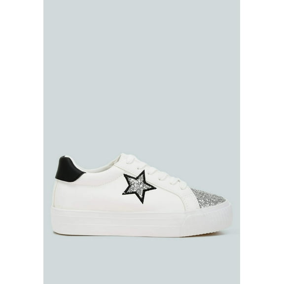 Merida Glitter Patch Chunky Sneakers