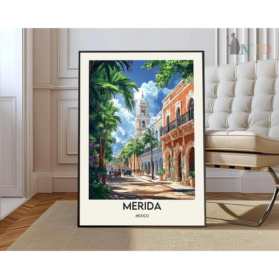 Merida Yucatan Mexico Poster Unframed Paper Print