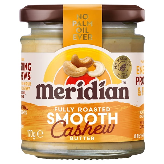 Meridian Cashew Butter 170G, Imported from Britain