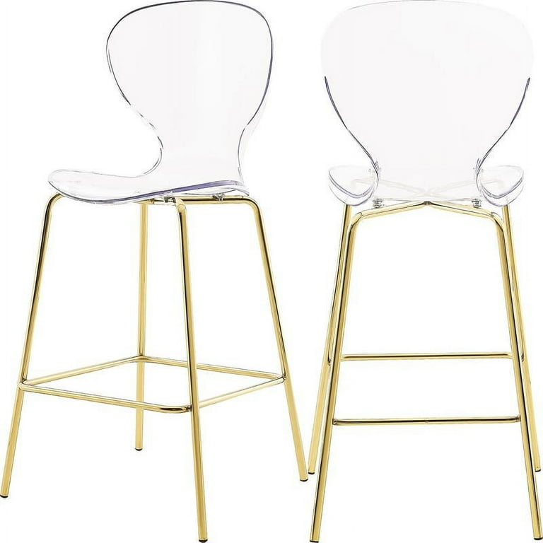 Meridian Furniture Clarion Counter Stool - Gold Meridian Furniture Clarion Counter Stool - Gold