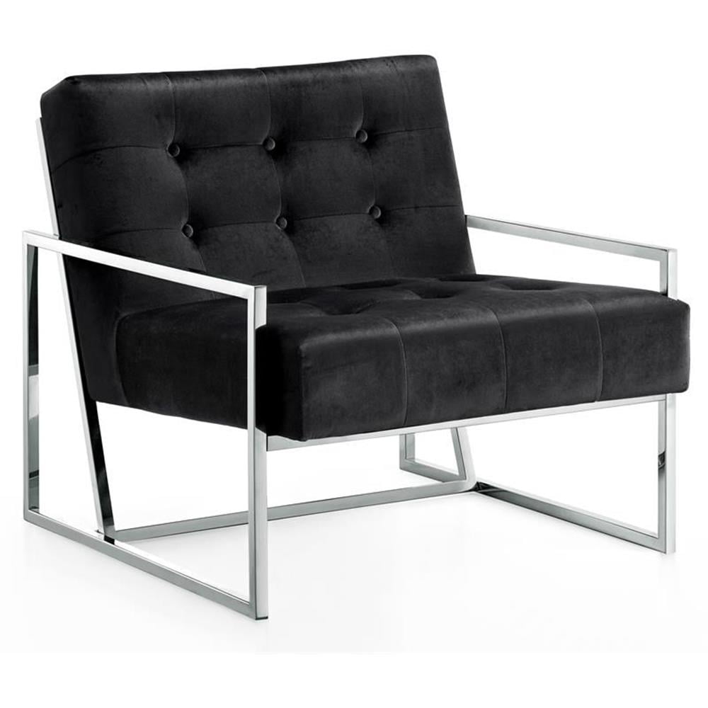 Meridian Furniture Alexis Velvet Accent Chair Meridian Furniture Alexis Velvet Accent Chair
