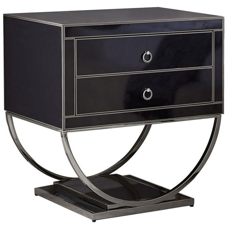 Meridian Furniture Modernist Dresser - Chrome Meridian Furniture Modernist Dresser - Chrome