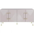 thumbnail image 1 of Meridian Furniture Anastasia Sideboard/Buffet in Pink Lacquer Finish, 1 of 6