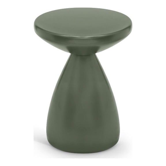 Meridian Furniture Anika Green Iron Side Table