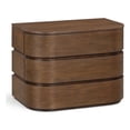 thumbnail image 1 of Meridian Furniture Annalise Brown Solid Wood Night Stand, 1 of 13
