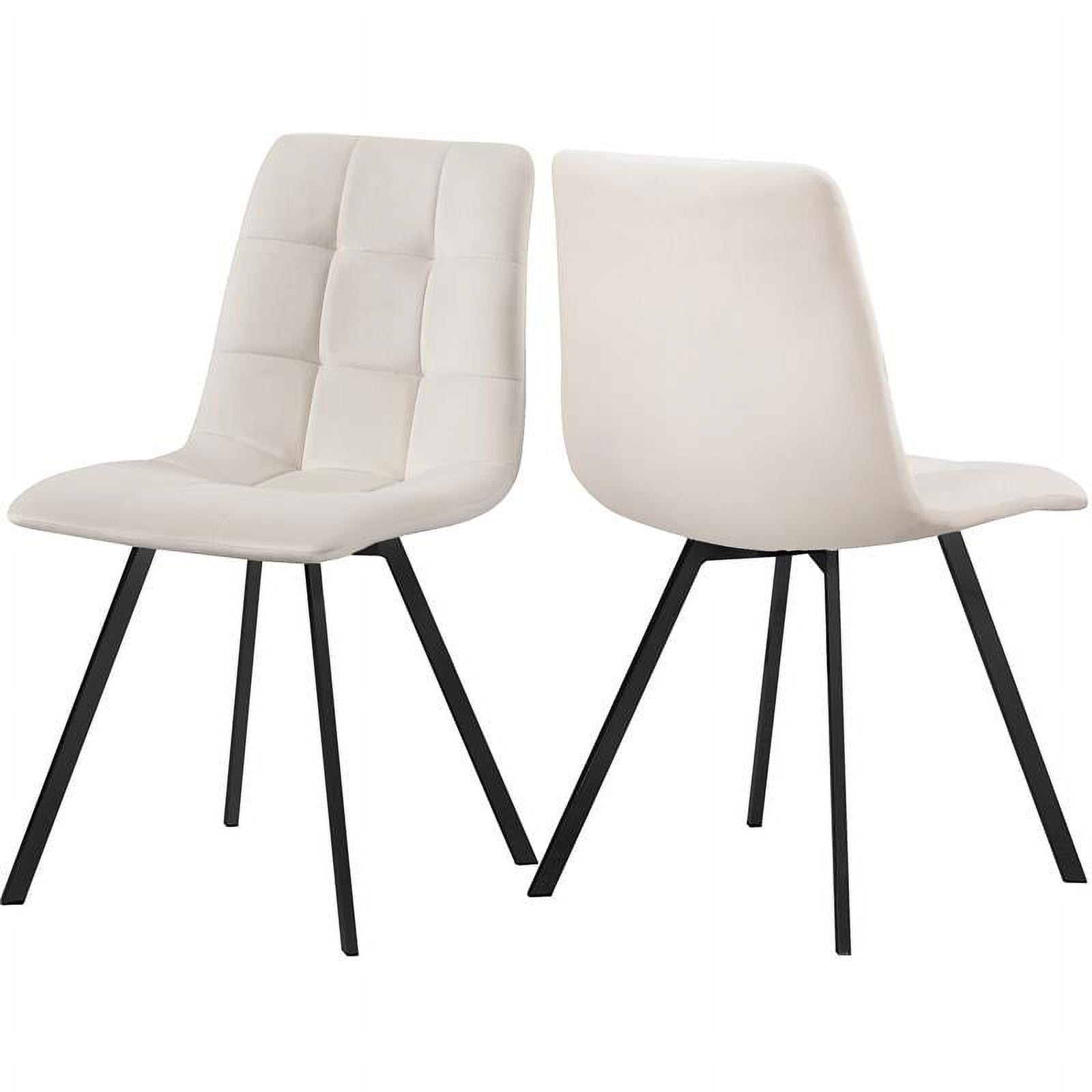 Meridian Furniture Annie Velvet Dining Chair - Chrome Meridian Furniture Annie Velvet Dining Chair - Chrome