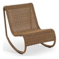 thumbnail image 1 of Meridian Furniture Antigua Natural Wicker And Steel Outdoor Patio Rocker, 1 of 11