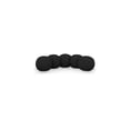 thumbnail image 1 of Meridian Furniture Apollo Black Boucle Fabric Bench, 1 of 10