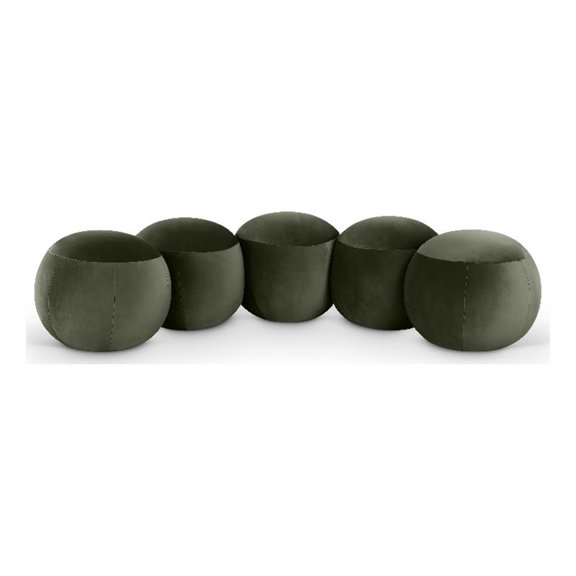 Meridian Furniture Apollo Green Velvet Bench