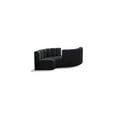 thumbnail image 1 of Meridian Furniture Arc Black Velvet Modular Sectional, 1 of 8