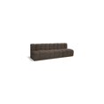 thumbnail image 1 of Meridian Furniture Arc Brown Boucle Fabric Modular Sectional, 1 of 9
