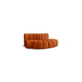 thumbnail image 1 of Meridian Furniture Arc Cognac Velvet Modular Sectional, 1 of 9