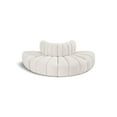 thumbnail image 1 of Meridian Furniture Arc Cream Boucle Fabric Modular Sectional, 1 of 8