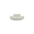 thumbnail image 1 of Meridian Furniture Arc Cream Vegan Leather Modular Sectional, 1 of 12