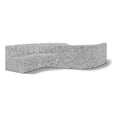 thumbnail image 1 of Meridian Furniture Arc Grey Boucle Fabric Modular Sectional, 1 of 5