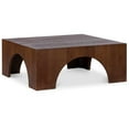 thumbnail image 1 of Meridian Furniture Arch Brown Coffee Table, 1 of 6
