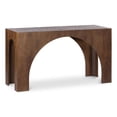 thumbnail image 1 of Meridian Furniture Arch Brown Console Table, 1 of 7
