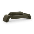 thumbnail image 1 of Meridian Furniture Austin Green Velvet Sofa, 1 of 8