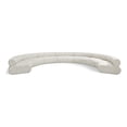 thumbnail image 1 of Meridian Furniture Bale 202" Cream Chenille Fabric 7 pc. Modular Sectional, 1 of 12