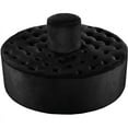 thumbnail image 1 of Meridian Furniture Banquet 17.5"H Contemporary Velvet Ottoman/Bench in Black, 1 of 10