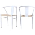 thumbnail image 1 of Meridian Furniture Beck Beige Hand Woven Rope Dining Chair, 1 of 7