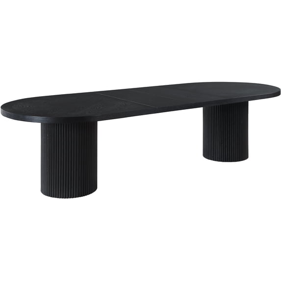 Meridian Furniture Belinda Black Oak Wood Dining Table