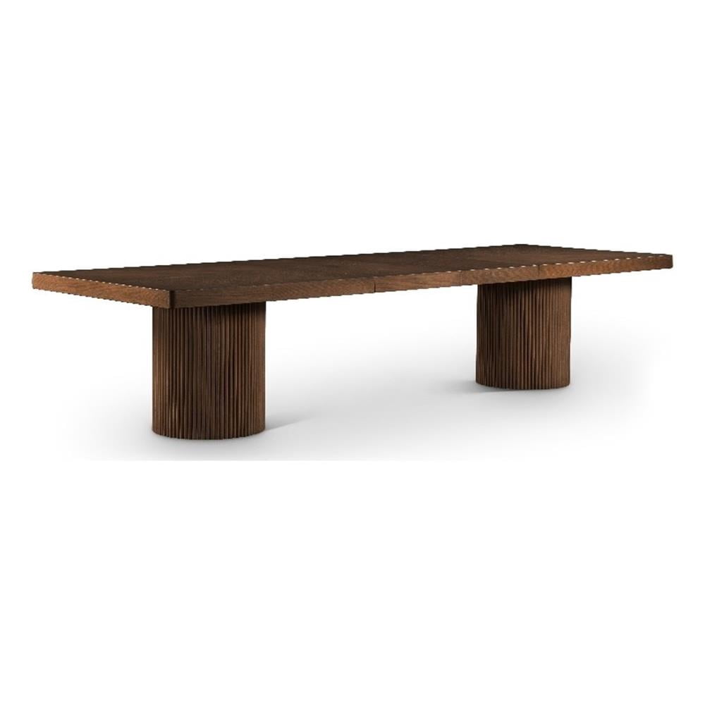 Meridian Furniture Belinda Brown Acacia  with Veneer Dining Table