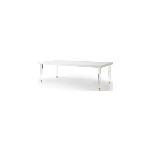 Meridian Furniture Bethany White Dining Table