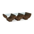 thumbnail image 1 of Meridian Furniture Beverwil Brown Coffee Table, 1 of 6