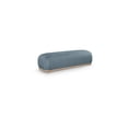 thumbnail image 1 of Meridian Furniture Calum Light Blue Chenille Fabric Bench, 1 of 8