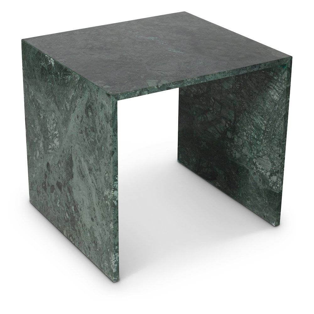Meridian Furniture Canova Green Marble End Table