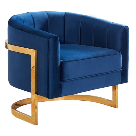 Meridian Furniture Inc Carter Velvet Accent Chair